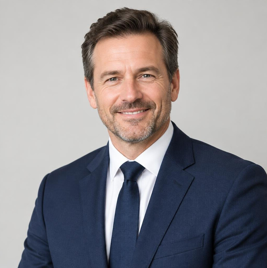 Portrait of a businessman in a suit